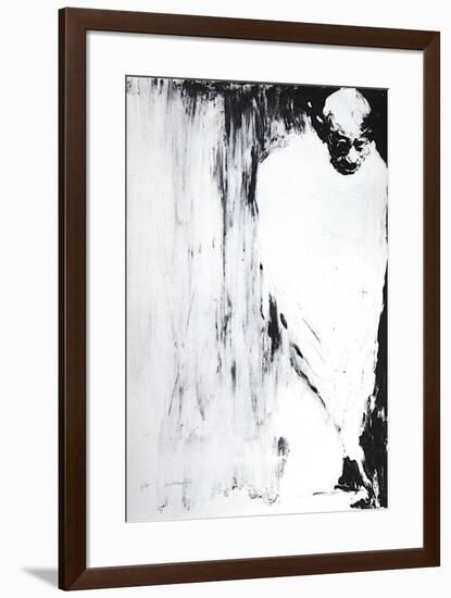 Gandhi II-Ahmed Shahabuddin-Framed Limited Edition