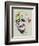 Gandhi Watercolor-Anna Malkin-Framed Art Print