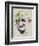 Gandhi Watercolor-Anna Malkin-Framed Art Print