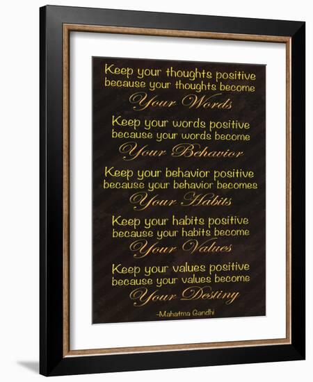 Gandhi-Lauren Gibbons-Framed Art Print