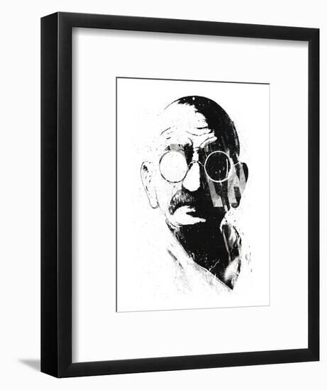 Gandhi-Alex Cherry-Framed Premium Giclee Print