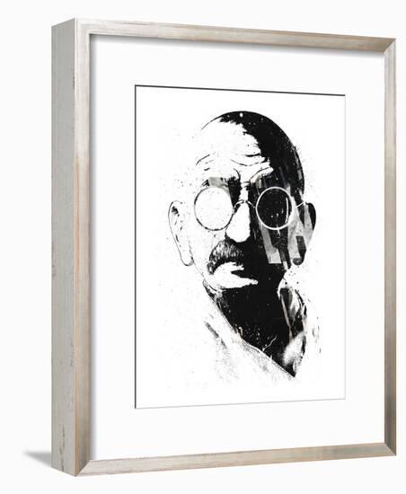 Gandhi-Alex Cherry-Framed Art Print