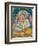 Ganesh Mural in the City Palace, Rajasthan, India-Walter Bibikow-Framed Photographic Print