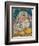 Ganesh Mural in the City Palace, Rajasthan, India-Walter Bibikow-Framed Photographic Print