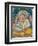 Ganesh Mural in the City Palace, Rajasthan, India-Walter Bibikow-Framed Photographic Print