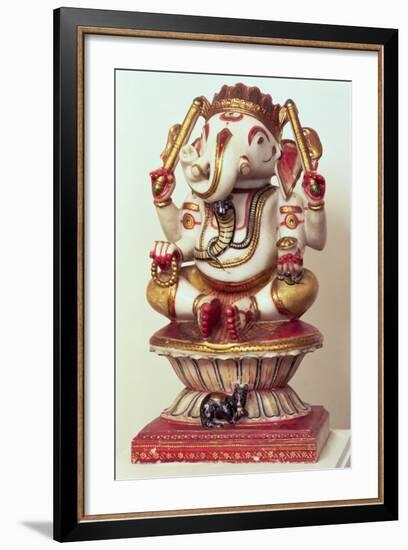 Ganesh, Rajasthan, India, Late 19th Century-null-Framed Giclee Print