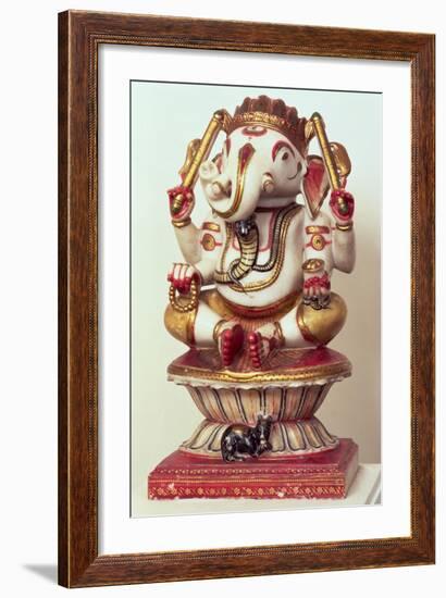 Ganesh, Rajasthan, India, Late 19th Century-null-Framed Giclee Print