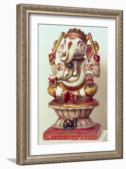 Ganesh, Rajasthan, India, Late 19th Century-null-Framed Giclee Print