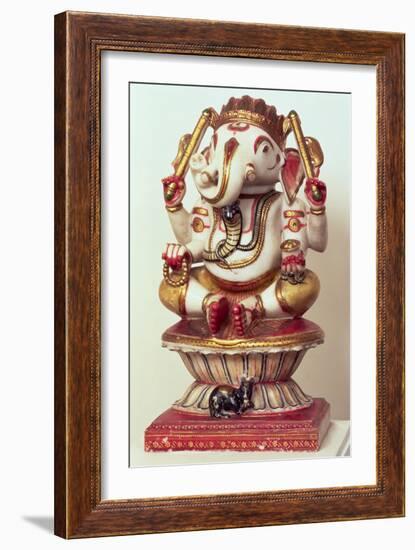 Ganesh, Rajasthan, India, Late 19th Century-null-Framed Giclee Print