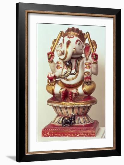 Ganesh, Rajasthan, India, Late 19th Century-null-Framed Giclee Print