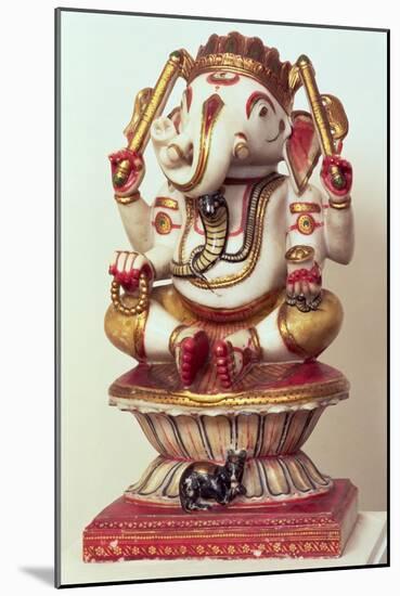 Ganesh, Rajasthan, India, Late 19th Century-null-Mounted Giclee Print