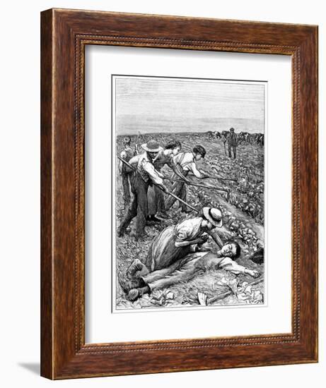 Gang System of Child Labour, C1885-null-Framed Giclee Print