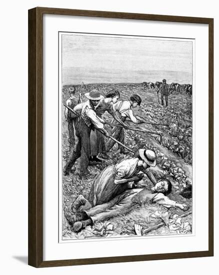 Gang System of Child Labour, C1885-null-Framed Giclee Print