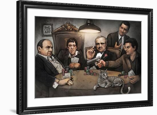 Gangers-Big Chris Art-Framed Art Print