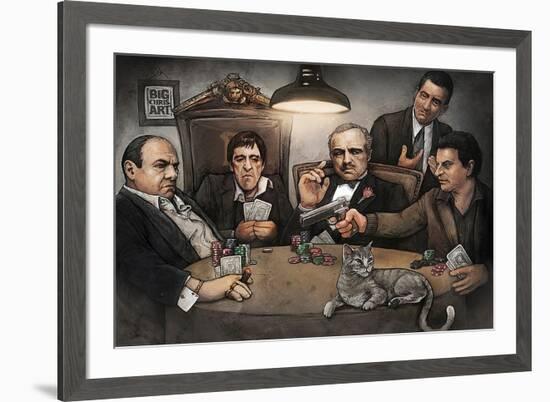 Gangers-Big Chris Art-Framed Art Print