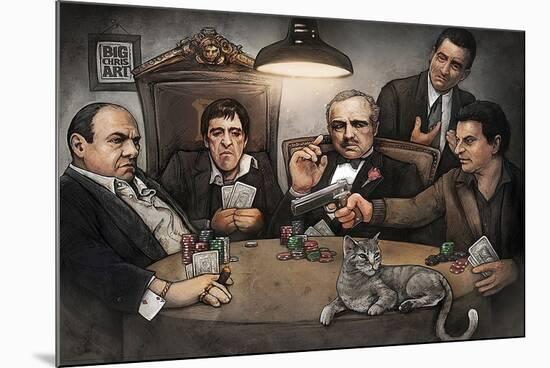 Gangers-Big Chris Art-Mounted Art Print