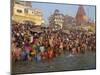 Ganges River, Makar San Kranti, Varanasi, Uttar Pradesh State, India-Gavin Hellier-Mounted Photographic Print