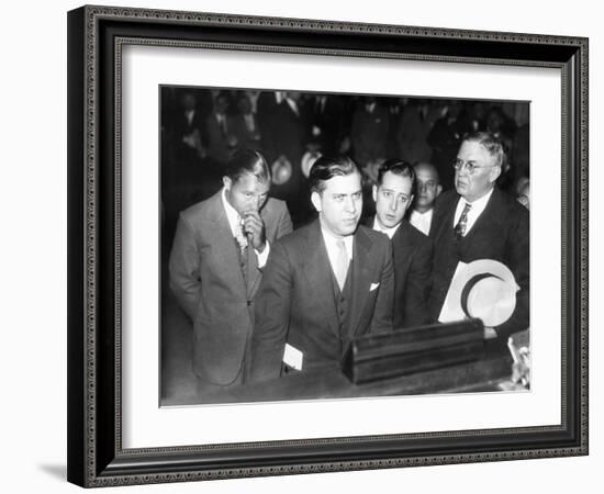 Gangster Jack Mcgurn, Was Arrested While Playing Golf in the Western Open in Chicago-null-Framed Premium Photographic Print