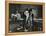 Gangster Santo Trafficante Sitting on a Stool in His Sans Souci Night Club in Havana, Cuba-null-Framed Stretched Canvas