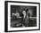 Gangster Santo Trafficante Sitting on a Stool in His Sans Souci Night Club in Havana, Cuba-null-Framed Photo