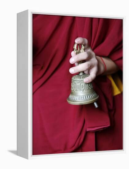 Gantha Tibetan Bell, Kathmandu, Nepal, Asia-Godong-Framed Premier Image Canvas