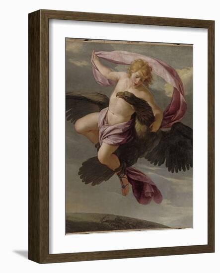 Ganymède enlevé par Jupiter-Eustache Le Sueur-Framed Giclee Print