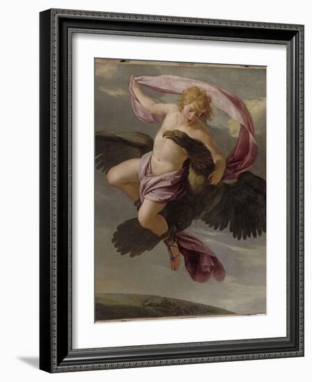 Ganymède enlevé par Jupiter-Eustache Le Sueur-Framed Giclee Print