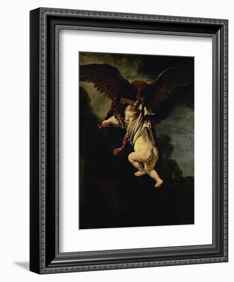 Ganymede in the Claws of the Eagle (Zeus), 1635-Rembrandt van Rijn-Framed Giclee Print