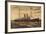 Ganzsachen Ostende, Paquebot Pieter Deroninck, 5C-null-Framed Giclee Print