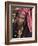 Gao, A Songhay Woman at Gao Market with an Elaborate Coiffure Typical of Her Tribe, Mali-Nigel Pavitt-Framed Photographic Print