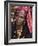 Gao, A Songhay Woman at Gao Market with an Elaborate Coiffure Typical of Her Tribe, Mali-Nigel Pavitt-Framed Photographic Print