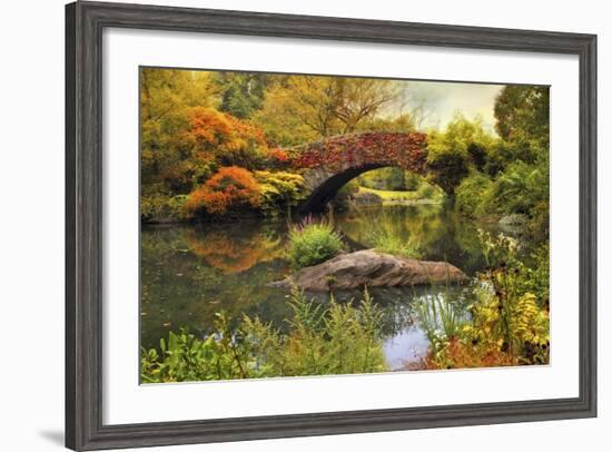 Gapstow Bridge Serenity-Jessica Jenney-Framed Giclee Print