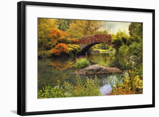 Gapstow Bridge Serenity-Jessica Jenney-Framed Giclee Print