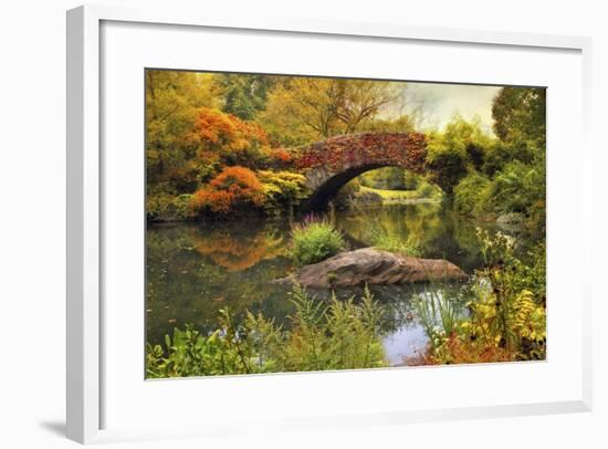 Gapstow Bridge Serenity-Jessica Jenney-Framed Giclee Print