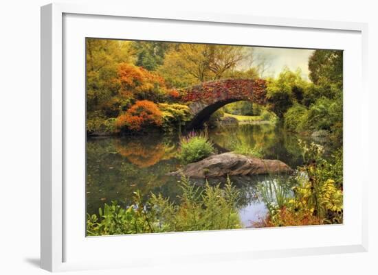 Gapstow Bridge Serenity-Jessica Jenney-Framed Giclee Print