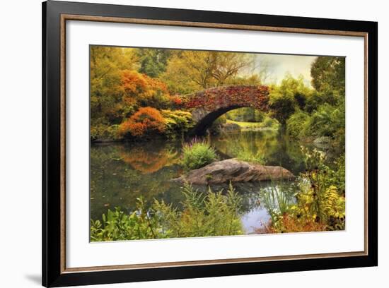 Gapstow Bridge Serenity-Jessica Jenney-Framed Giclee Print