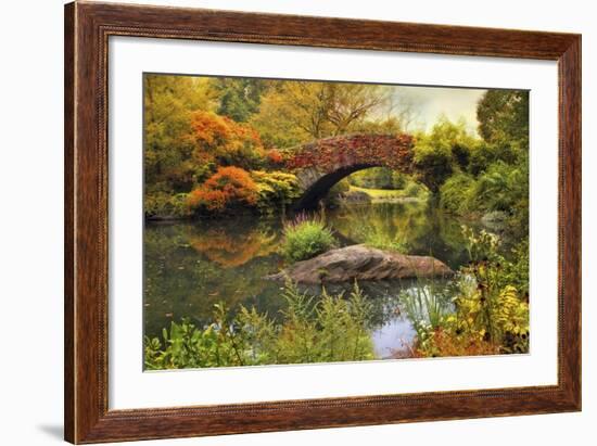 Gapstow Bridge Serenity-Jessica Jenney-Framed Giclee Print