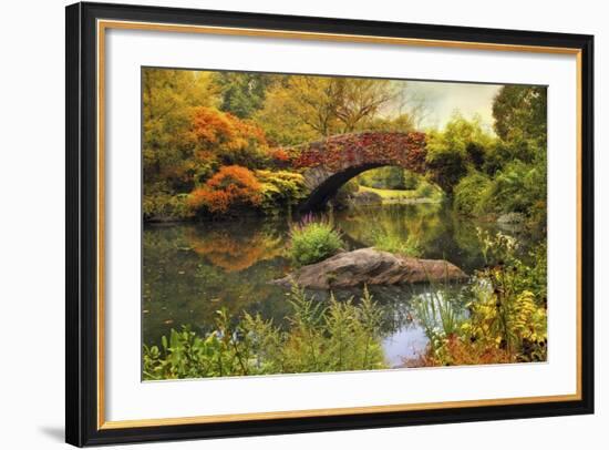 Gapstow Bridge Serenity-Jessica Jenney-Framed Giclee Print