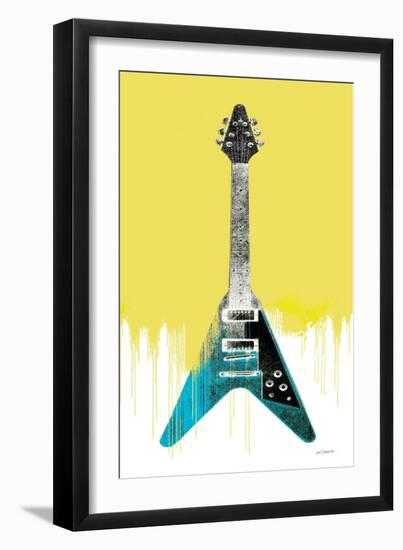 Garage Band III Paint-Mike Schick-Framed Art Print