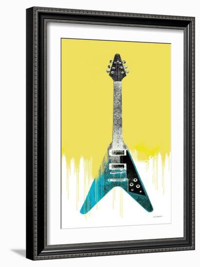 Garage Band III Paint-Mike Schick-Framed Art Print