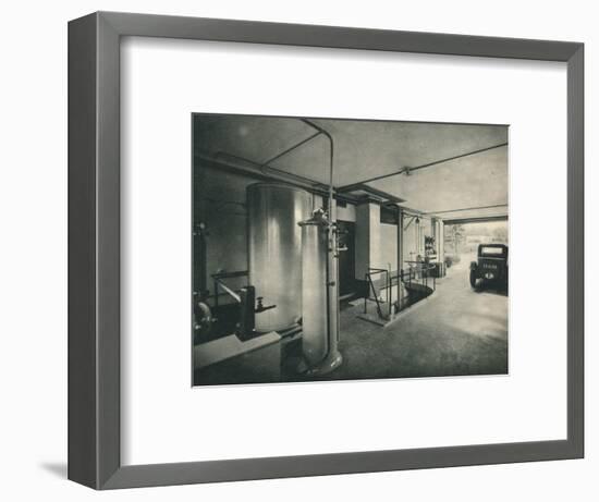 Garage of a Private House at Garches, near Paris-Unknown-Framed Photographic Print