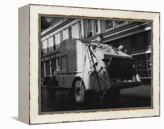 Garbage Collection-null-Framed Premier Image Canvas