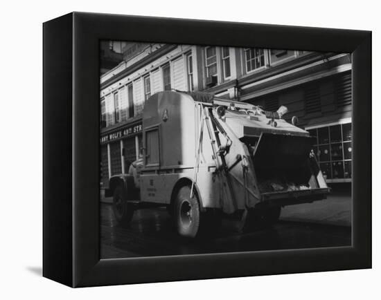 Garbage Collection-null-Framed Premier Image Canvas