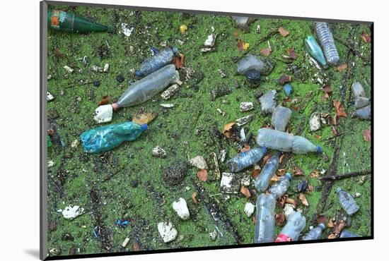 Garbage in River-Hans Peter Merten-Mounted Photographic Print