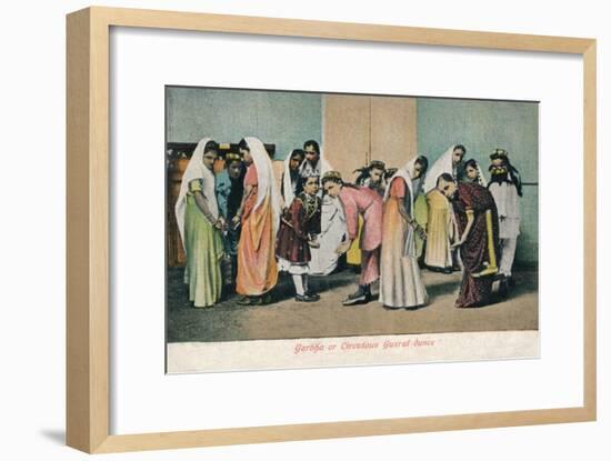 'Garbha or Circutous Gurzat dance', c1910-Unknown-Framed Giclee Print