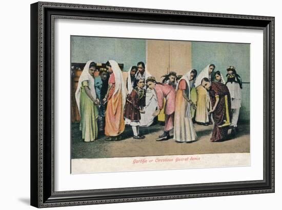 'Garbha or Circutous Gurzat dance', c1910-Unknown-Framed Giclee Print