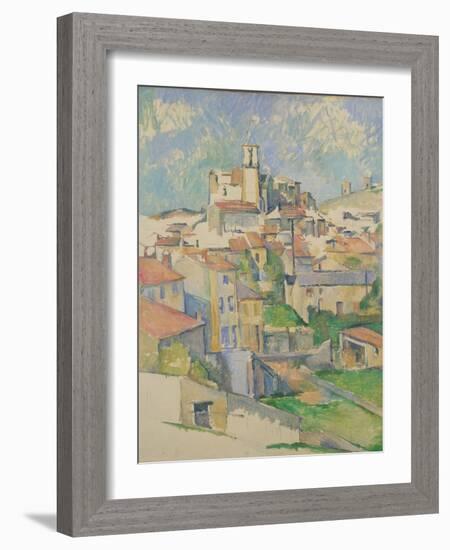 Gardanne, 1885-86-Paul Cezanne-Framed Giclee Print