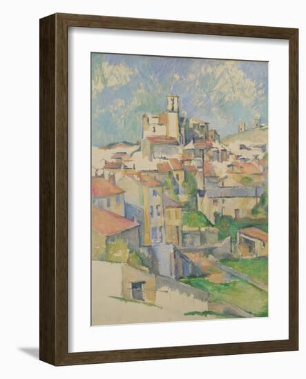 Gardanne, 1885-86-Paul Cezanne-Framed Giclee Print