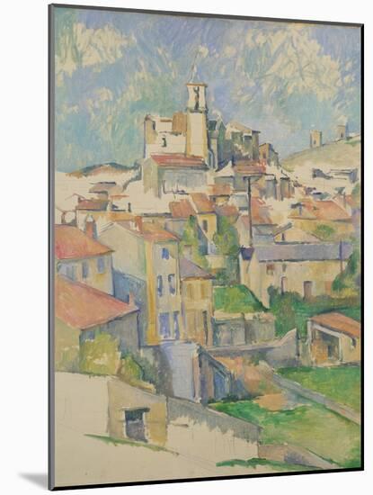 Gardanne, 1885-86-Paul Cezanne-Mounted Giclee Print