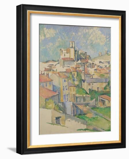 Gardanne, 1885-86-Paul Cezanne-Framed Giclee Print